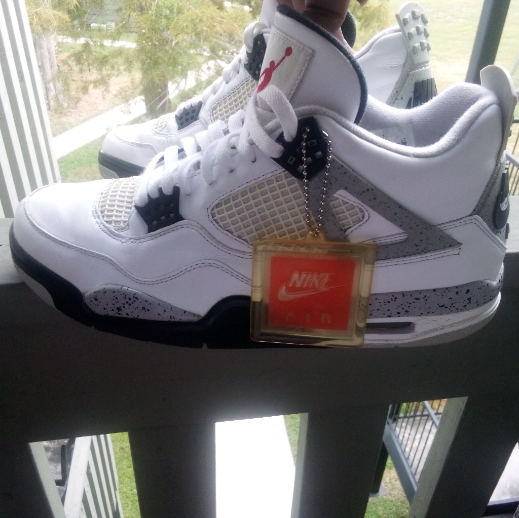 Jordan 4 White Cement 2016 Size 115